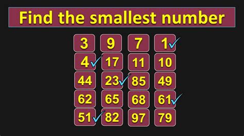 Class 1 | Find the smallest and greatest 2-digit number | Part-1 | PMCE ...