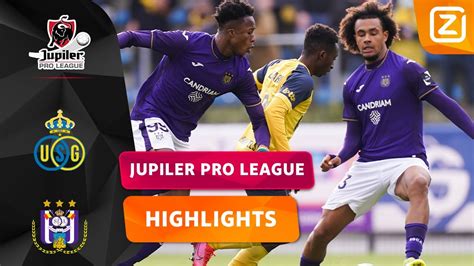 EEN LEUKE POT VOETBAL Union Vs Anderlecht Jupiler Pro League