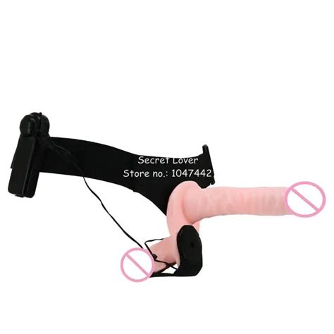 Lesbian Realistic Penis Strapon Dildo Vibrator With Harness Best Crossdress Tgirl Store