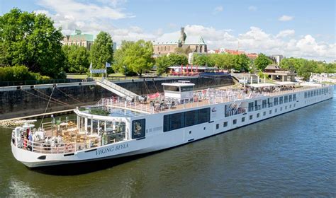 Viking River Cruises Ship Docked Travel Off Path