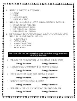 Matter Assessment Va Sol By Nautical Knowledge Tpt