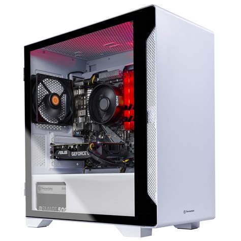 Thermaltake Glacier 360 Gaming Desktop AMD Ryzen 5600X 16GB Memory