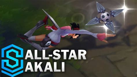 All Star Akali Skin Spotlight League Of Legends Youtube