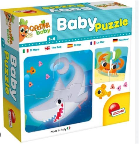 Popmart 80069 Lisciani Carotina Baby Puzlle Il Mare