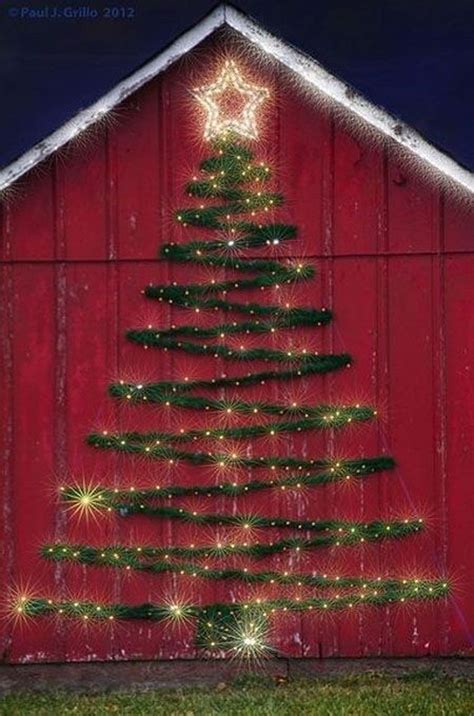 42 Amazing Christmas Lights Tree Decoration Ideas - PIMPHOMEE