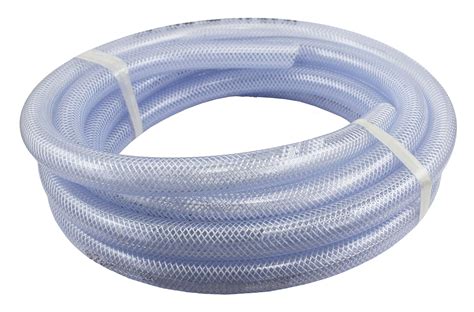 Duda Energy HPpvc063 010ft 10 X 5 8 ID High Pressure Braided Clear