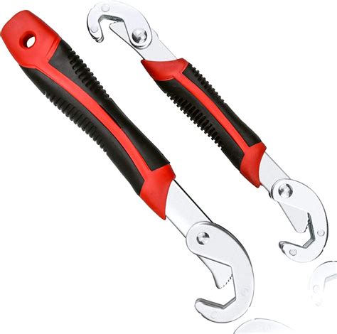 Adjustable Spanner, 2 Pack Multifunctional Wrench Set, 6 – 32 mm ...