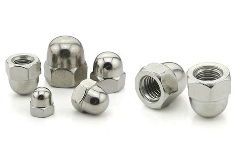 Stainless Steel Dome Head Nuts M4m5 M6m8m10m12 Dome Cap Nut