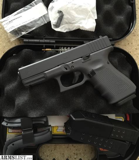 Armslist For Sale Nib Full Gray Glock 19 Gen 4 G19