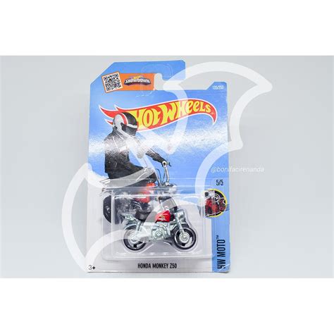 Jual Hot Wheels Honda Monkey Z50 Merah Shopee Indonesia
