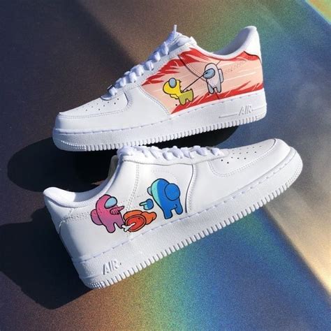 Impostor Among Us Custom Nike Af1 The Custom Movement In 2021 All