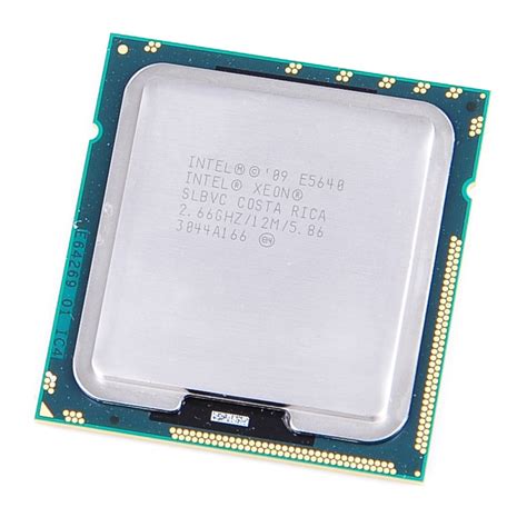 Intel Xeon E5640 Quad Core CPU 4x 2.66 GHz, 12 MB SmartCache, Socket ...