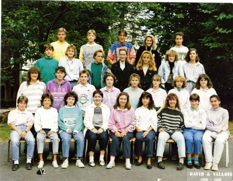 Photo De Classe Seconde Annee 19881989 De 1989 Lycée Largente