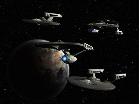 Tmp Fleet By Davemetlesits In 2022 Star Trek Art Star Trek Starships