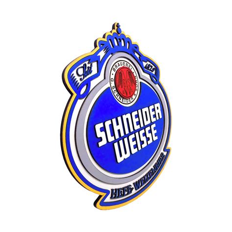 Placa Decorativa Cerveja Schneider Weisse Relevo Bar Decor Elo