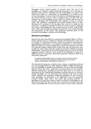 Mackenzie N M And Knipe S Research Pdf