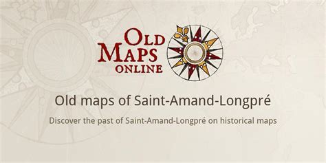 Old Maps Of Saint Amand Longpr