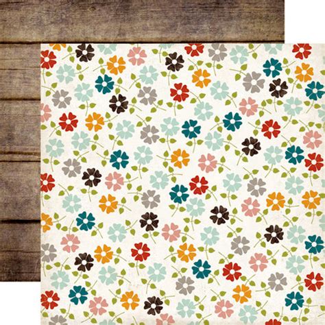 Echo Park Homemade Collection 12 X 12 Double Sided Paper Floral