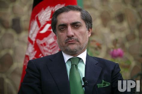 Photo Afghan Presidential Candidate Abdullah Abdullah Gives Interview