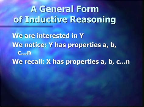 Ppt Inductive Reasoning Powerpoint Presentation Free Download Id