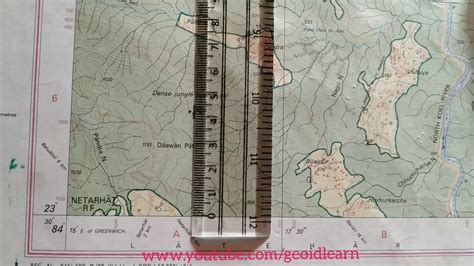 How To Find Latitude And Longitude From Topographic Map YouTube