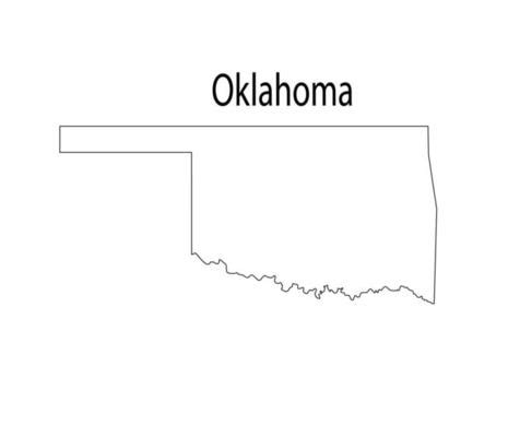 Oklahoma Outline Vector Art, Icons, and Graphics for Free Download