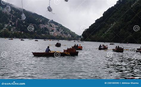 Nainital Lake Boating editorial image. Image of beautiful - 230100590