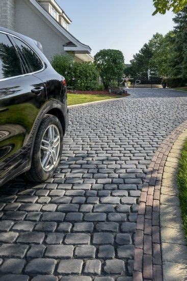 Unilock Driveway With Courtstone Paver And Copthorne Driveway