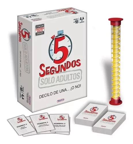 Juego De Mesa 5 Segundos Edicion Solo Adultos Toyco Cuotas sin interés