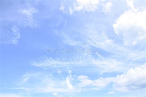 Bright Sky with Cloud Background. Stock Image - Image of heaven, cloud ...