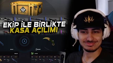 EKİP İLE CS GO KEYDROP KASA AÇILIMI I SERCAN ZURNA erayozkenar