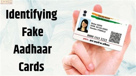 Identifying Fake Aadhaar Cards Understanding The Importance Of