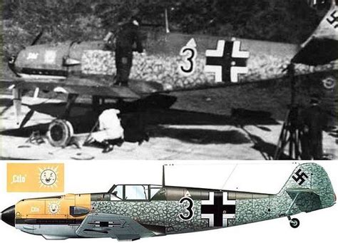 This Is The Messerschmitt Bf 109 E 4 Named Lilo Of Heinz KNOKE Of 2