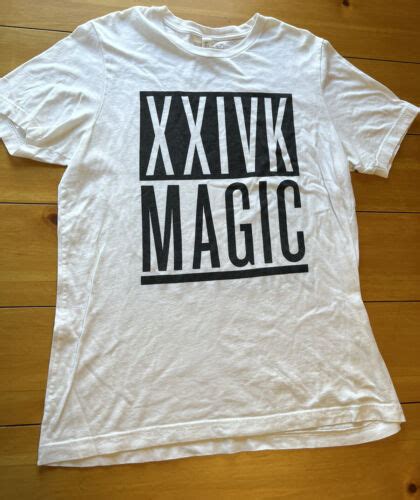 Bruno Mars Xxivk 24k Magic Tour Double Sided Size L Large T Shirt Hip