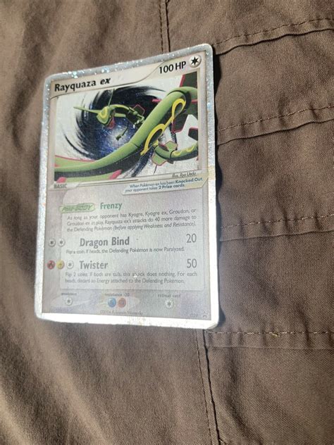 Mavin 2006 Pokémon Rayquaza EX Promo 039 Ultra Rare Promo