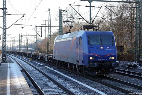 Hamburger Rail Service 145 087 Hamburg Harburg Hamburger Flickr