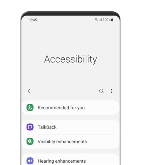 Mobile Voice Assistant Accessibility Samsung Levant