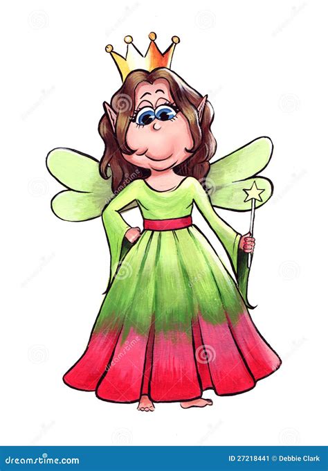Fairy Queen stock illustration. Illustration of dress - 27218441
