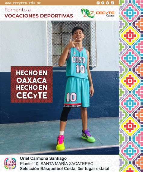 CECyTE Oaxaca on Twitter Él es Uriel estudia en el plantel 10