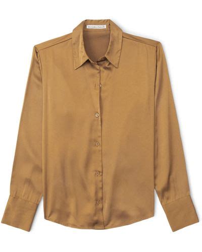 Natural Abercrombie Fitch Tops For Women Lyst