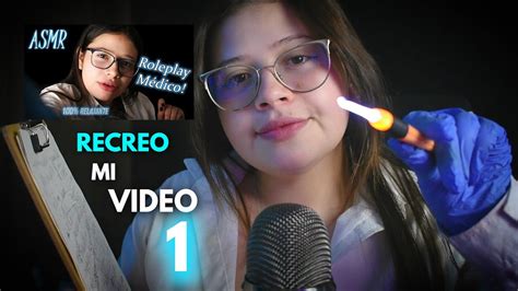 Mi Primer Asmr Reaccionando Y Recreando Vivalen Asmr Youtube