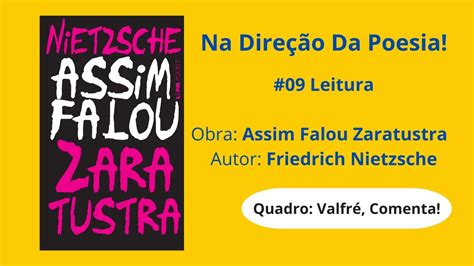 09 Leitura Assim Falou Zaratustra de nietzsche Quadro Valfré