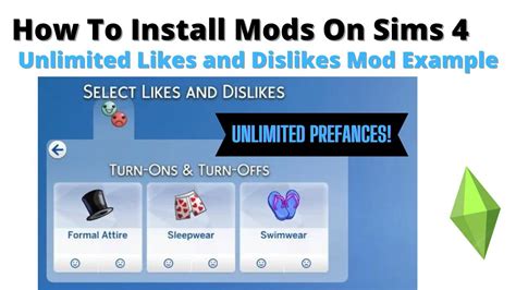 How To Install The Unlimited Likes And Dislikes Mod For Sims 4 2023