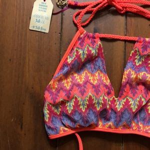 Luli Fama Swim Nwt Luli Fama Chevron Bikini Top Poshmark