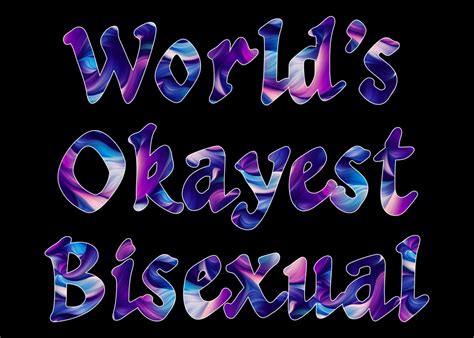 Worlds Okayest Bi Vs Poster By Cryptic Fawn Displate