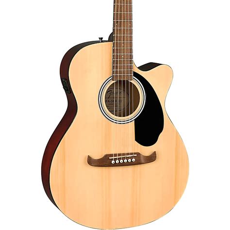 Fender FA 135CE Concert Acoustic Electric Guitar Natural Guitar Center