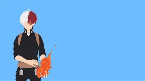 Download Shoto Todoroki Anime My Hero Academia 4k Ultra HD Wallpaper