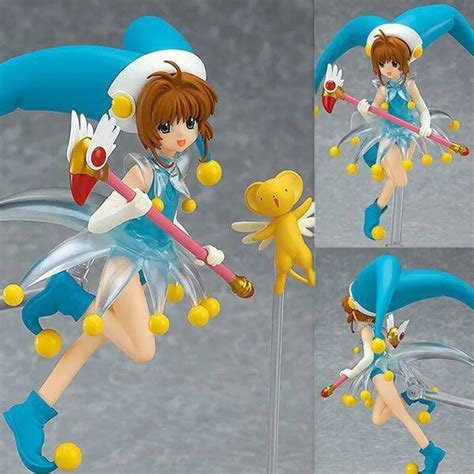 Anime Cardcaptor Sakura battle costume Ver. kinomoto sakura 008 action figure cartoon collection ...