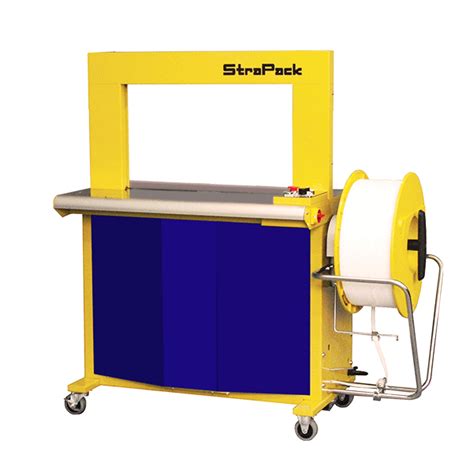 Compact Automatic Strapping Machine For Small Loads