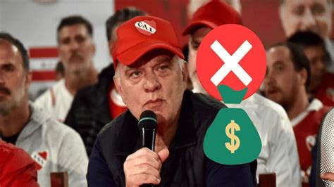 Grindetti se mantiene firme la oferta que rechazó Independiente El